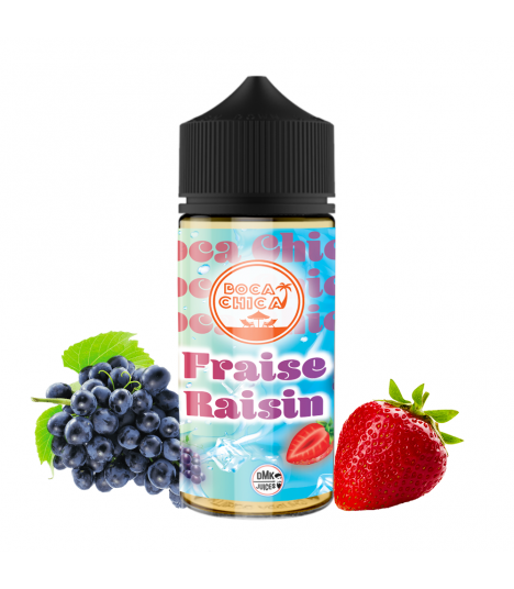 Fraise Raisin - Boca Chica - Dmk Juices - 100ml 0mg